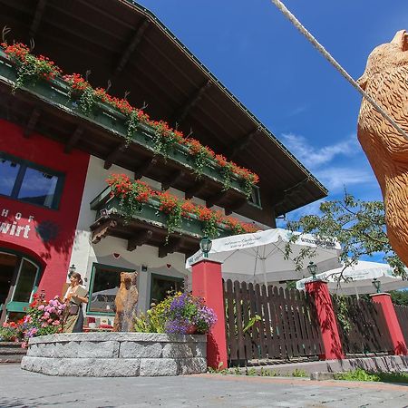 Gasthof Baerenwirt Hotell Fusch an der Grossglocknerstrasse Exteriör bild