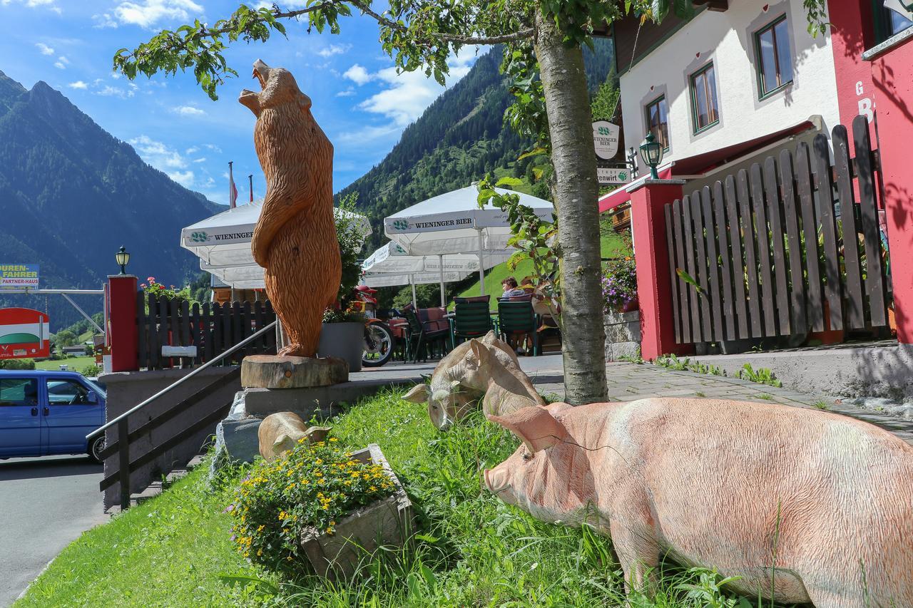 Gasthof Baerenwirt Hotell Fusch an der Grossglocknerstrasse Exteriör bild